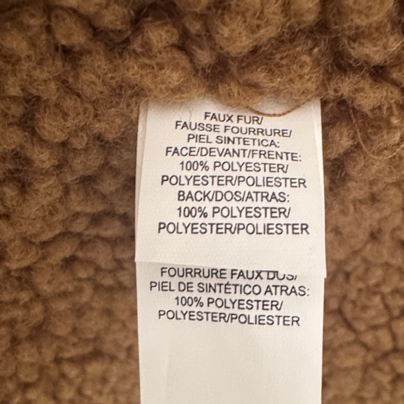 Lucky Brand Tan Sherpa Jacket - Picture 16 of 16